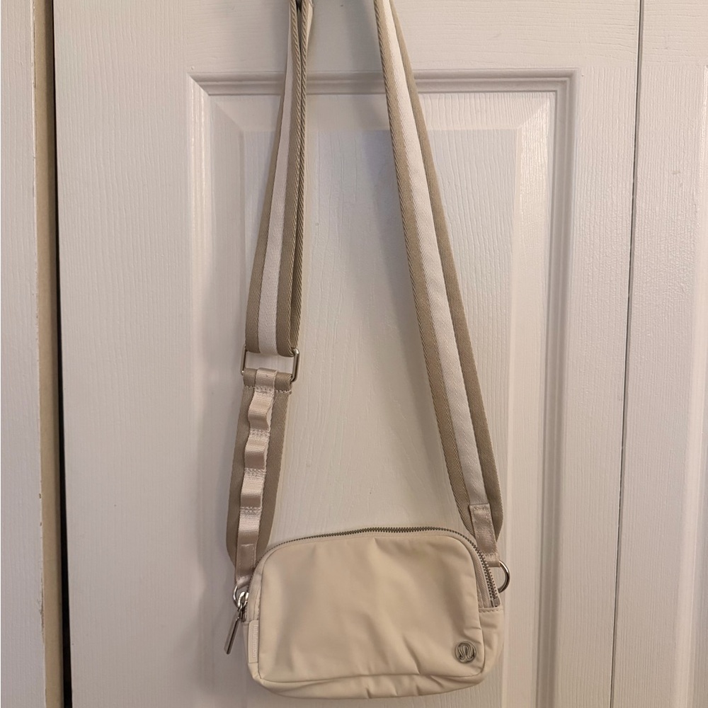 Lululemon Athletica Cream Crossbody Bag